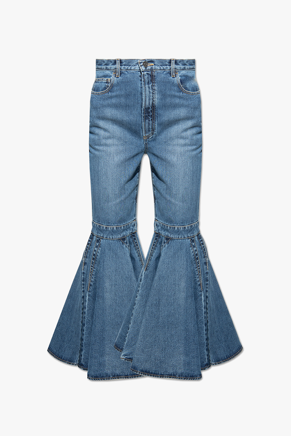 ALAIA アライア ハイウエスト ストレトレック シンス 【関税込】 SchaferandweinerShops Canada - High - Smudge spot print